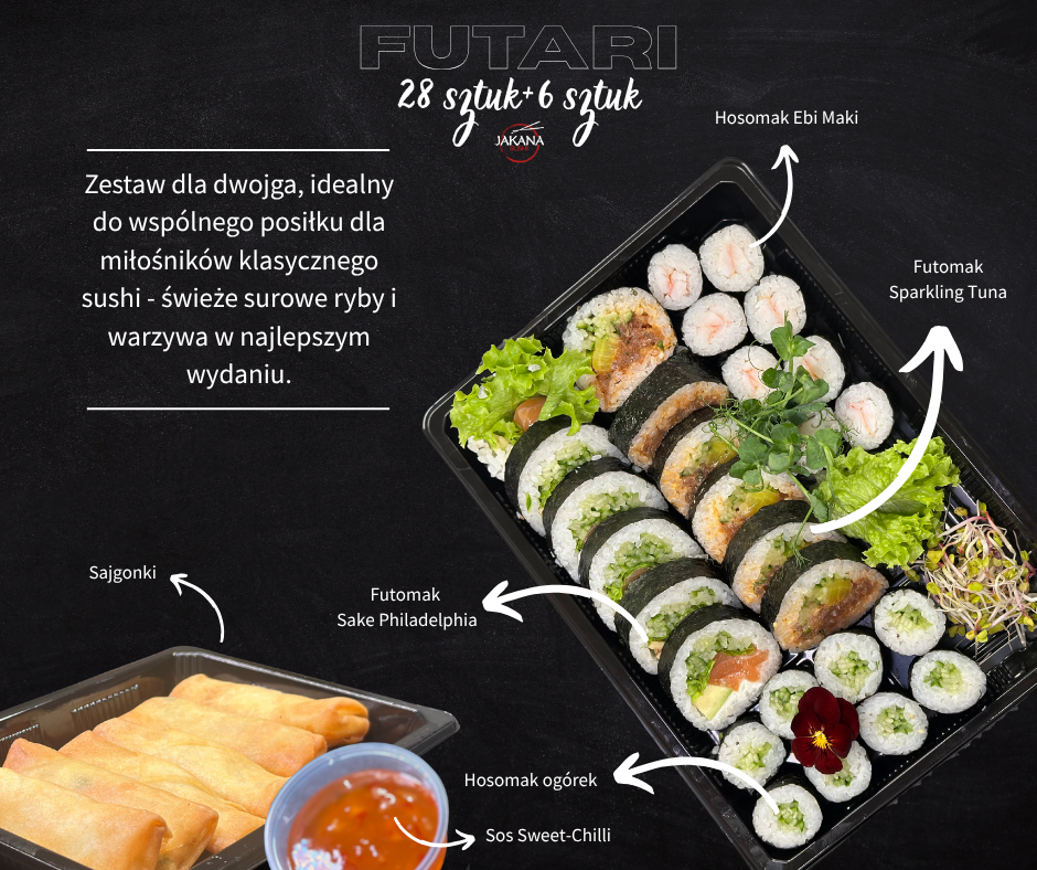 Futari zestaw sushi